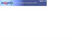 Desktop Screenshot of darnuzer.mapserver.ch